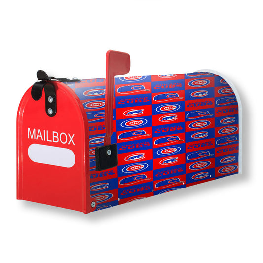 Chicago Cubs Caps Logo Magnetic Mailbox Cover 18" x 21" Outdoor Decor