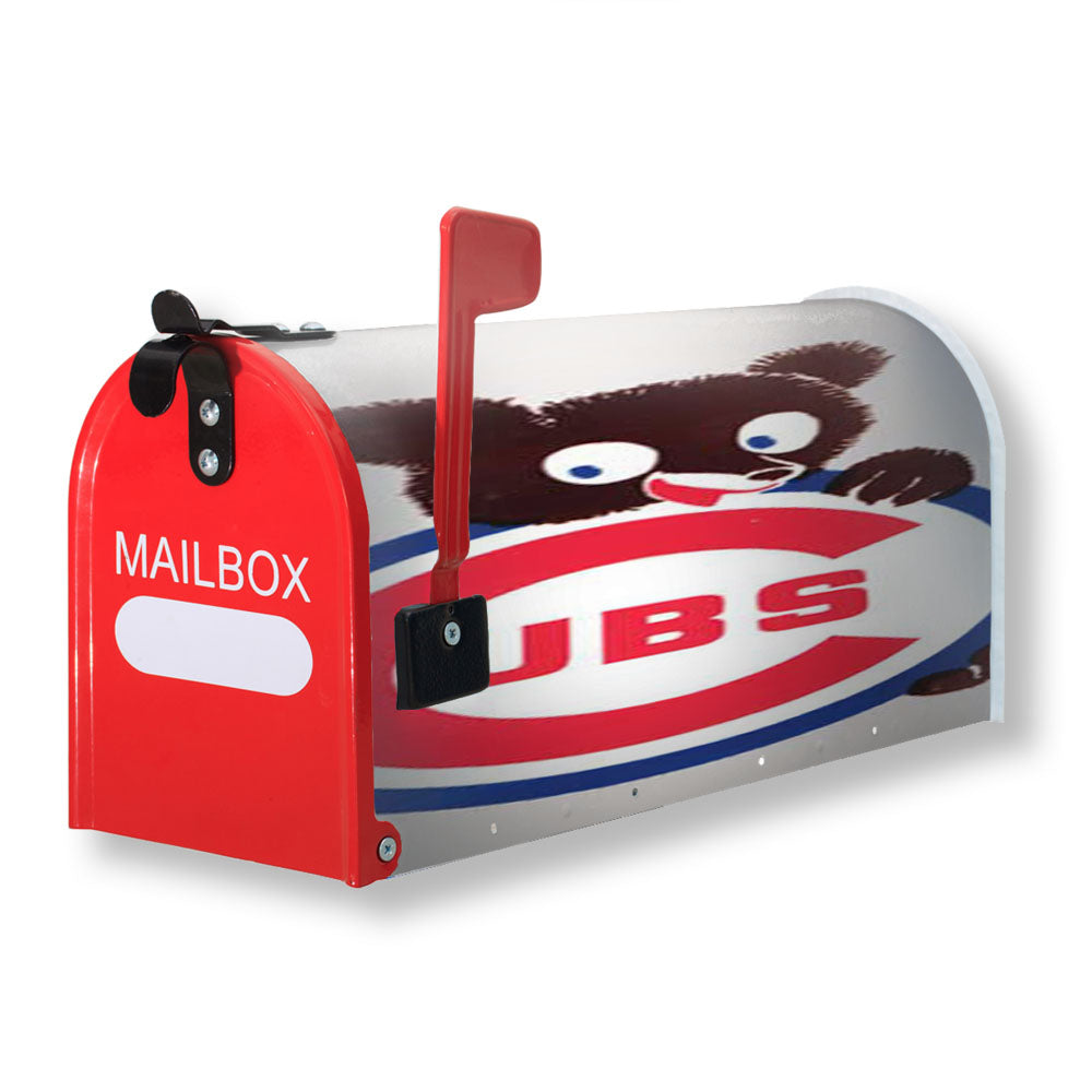 Chicago Cubs Cute Logo Magnetic Mailbox Cover - 18.0" x 21.0"