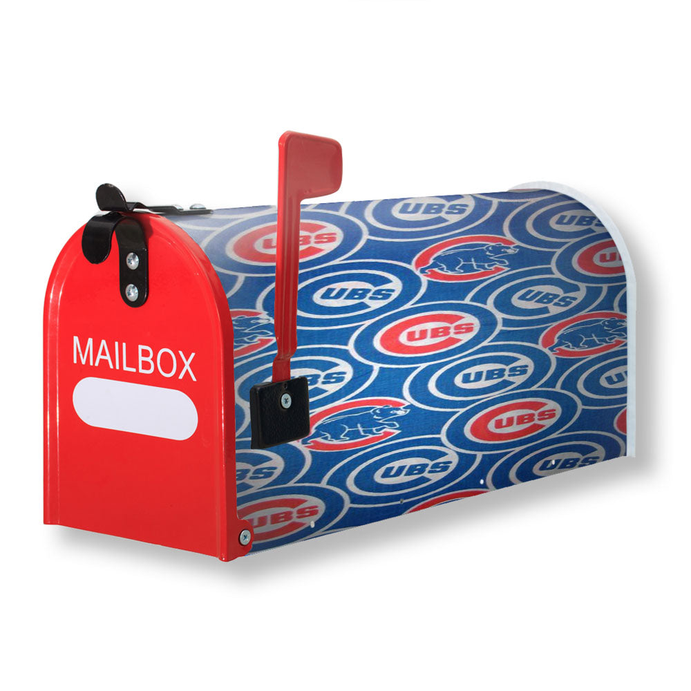 Chicago Cubs Full Pattern Magnetic Mailbox Cover - 18.0" x 21.0"