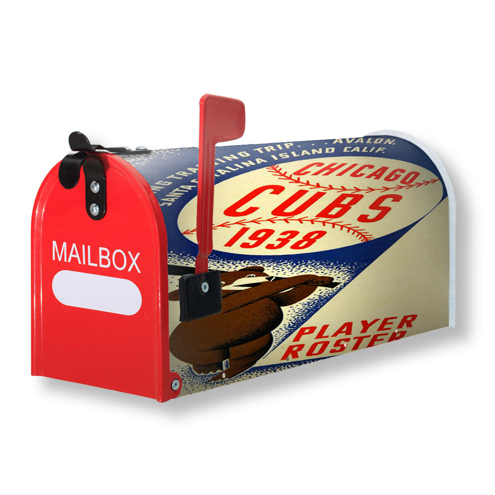 Chicago Cubs Poster 1938 Magnetic Mailbox Cover - 18.0" x 21.0"