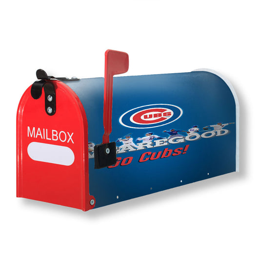 Chicago Cubs We Are Good Magnetic Mailbox Cover 18" x 21" Outdoor Decor