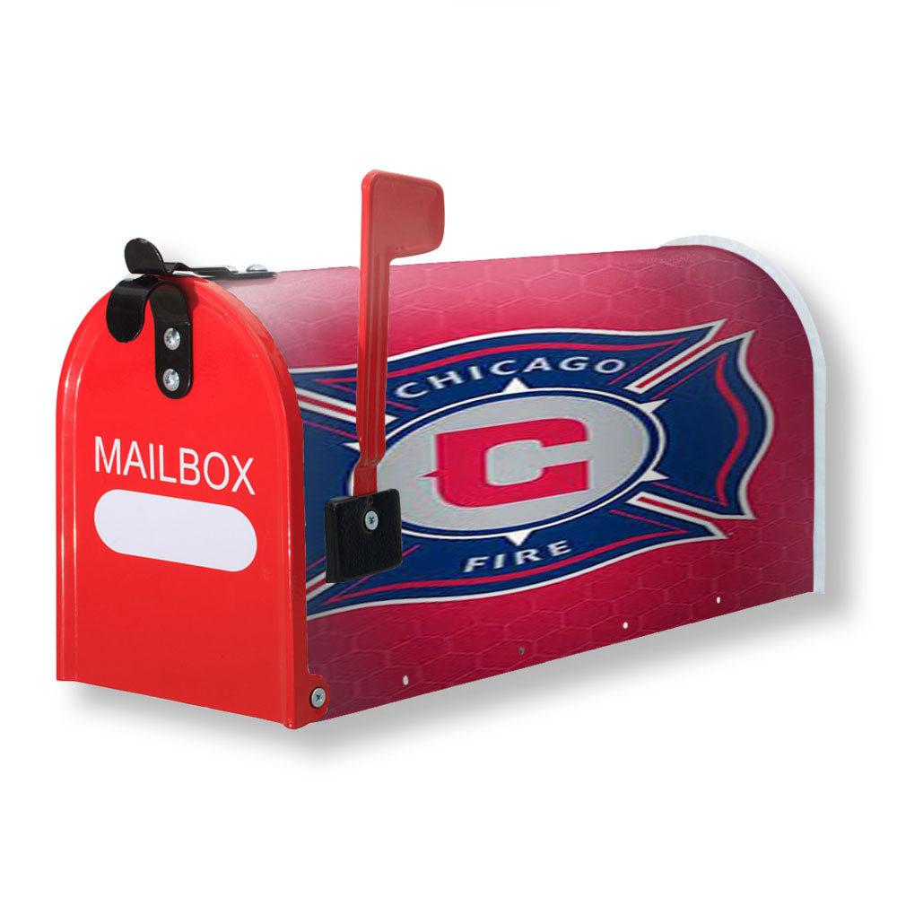 Chicago Fire Logo Magnetic Mailbox Cover - 18.0" x 21.0"