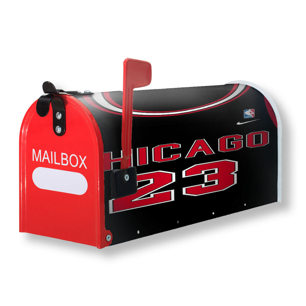Chicago Twenty Three Jordan Shirt Style Magnetic Mailbox Cover - 18.0" x 21.0"