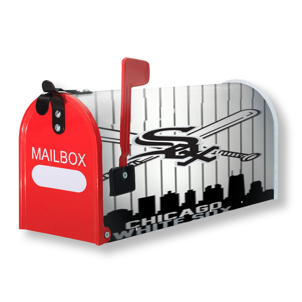 Chicago White Sox Baseball Jersey Logo Magnetic Mailbox Cover - 18.0" x 21.0"