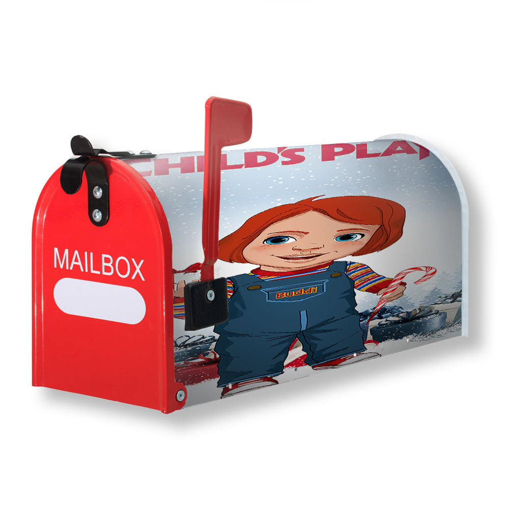 Childs Play Buddi Poster Christmas Magnetic Mailbox Cover - 18.0" x 21.0"