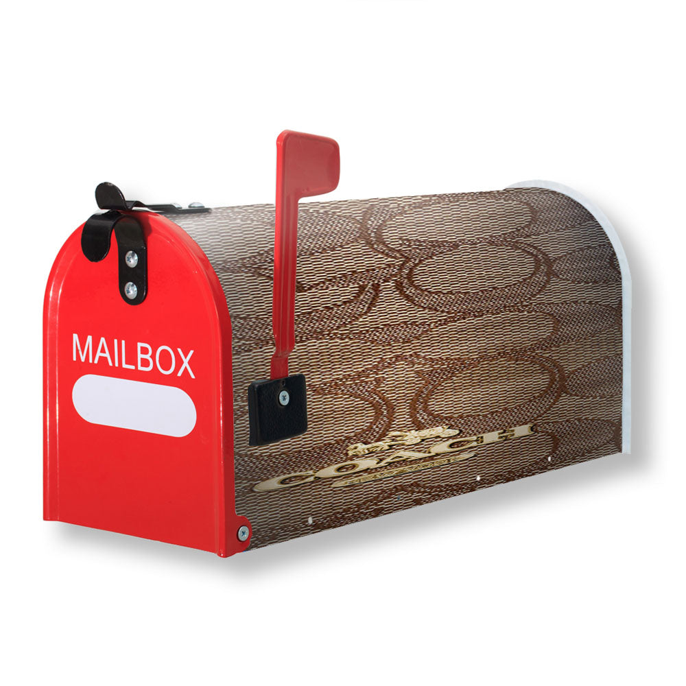 Coach New York Pattern Magnetic Mailbox Cover - 18.0" x 21.0"