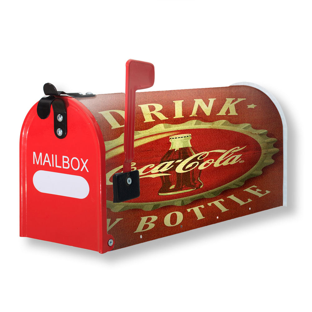 Coca Cola Vintage Magnetic Mailbox Cover - 18.0" x 21.0"