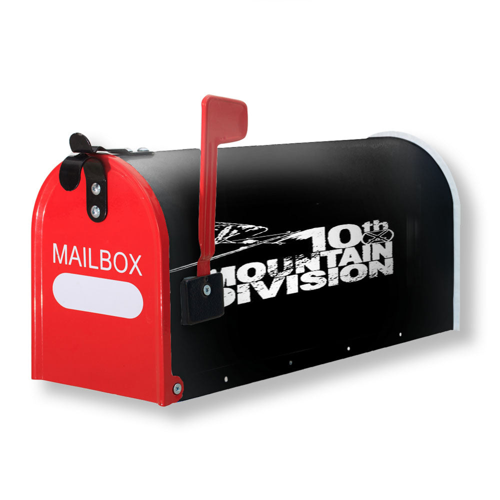 Colorado Ski History 10Th Mountain Division World War Magnetic Mailbox Cover - 18.0" x 21.0"