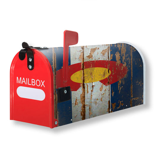 Colorado State Flag Magnetic Mailbox Cover 18" x 21" Outdoor Decor