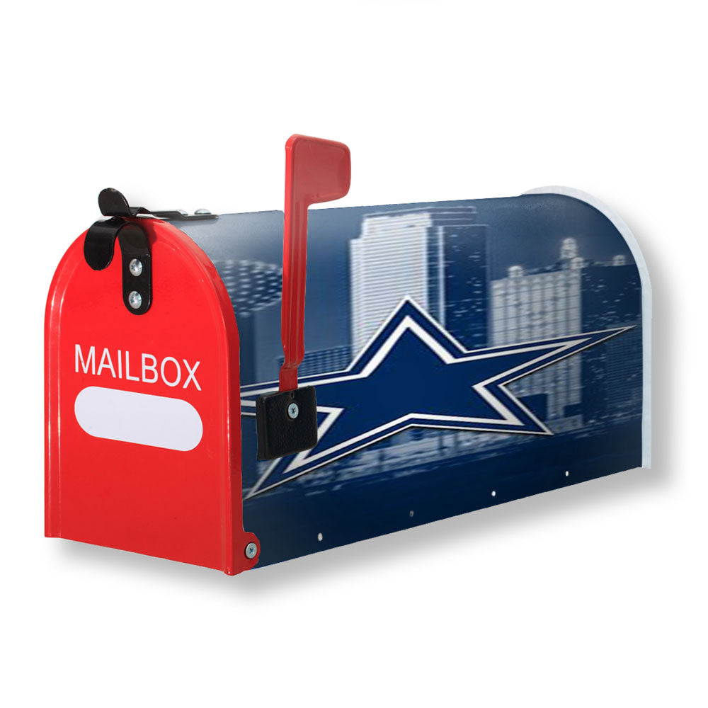 Dallas Cowboys Emblem Magnetic Mailbox Cover - 18.0" x 21.0"