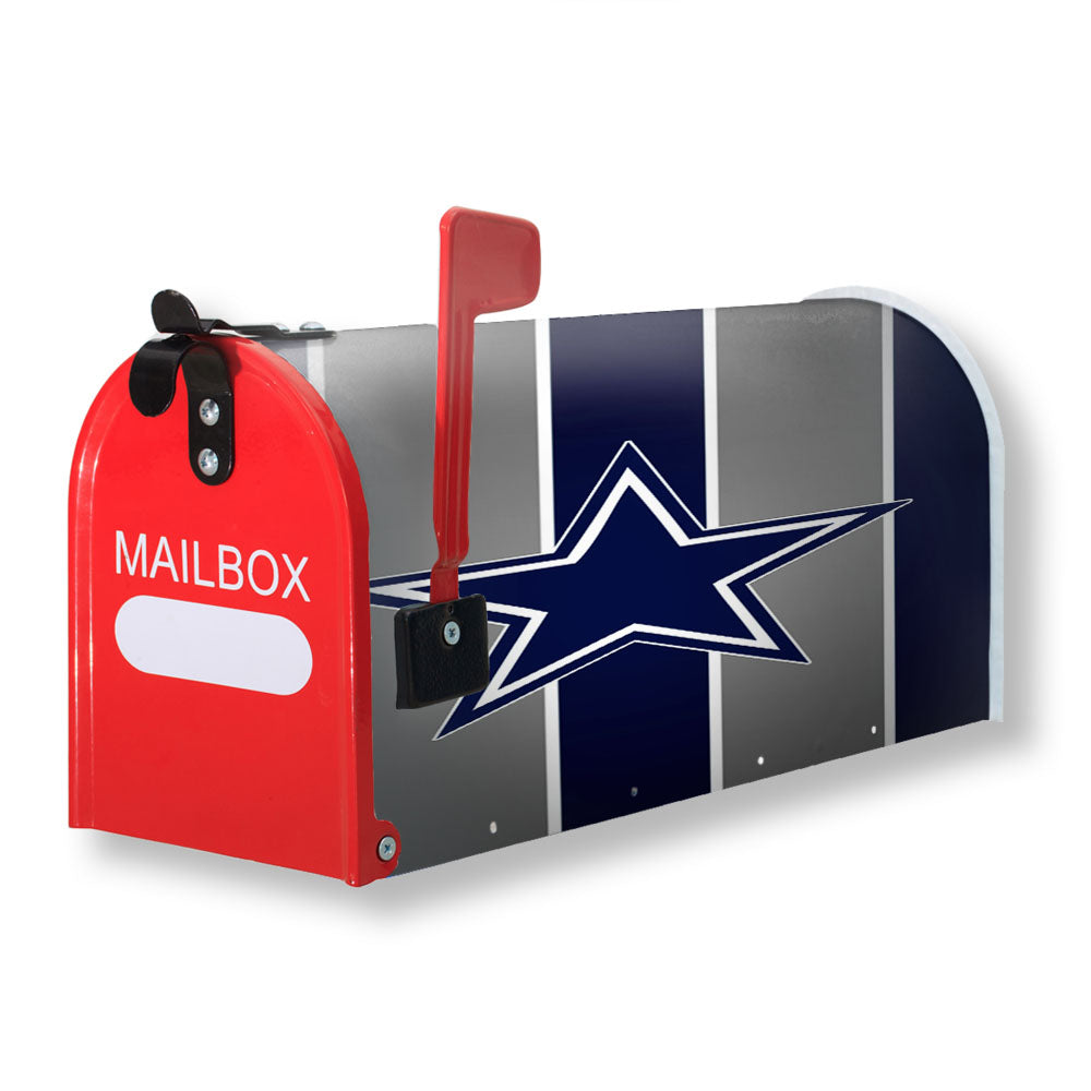 Dallas Cowboys Stars Logo Magnetic Mailbox Cover - 18.0" x 21.0"