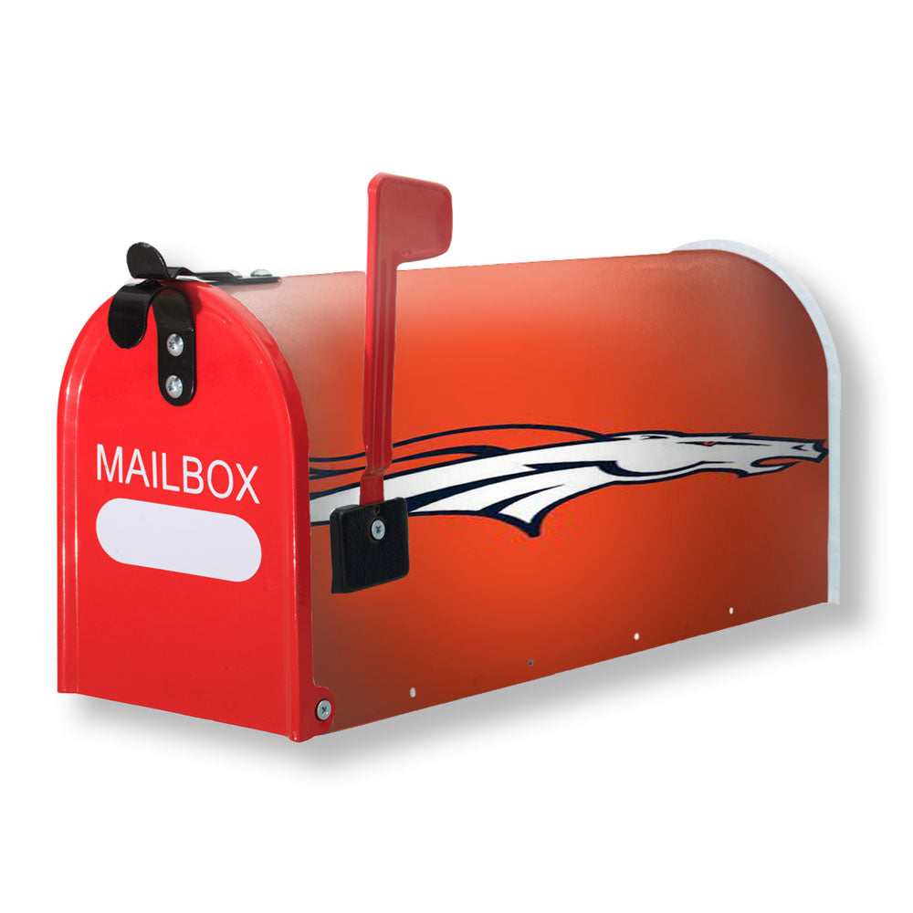 Denver Broncos Logo Magnetic Mailbox Cover - 18.0" x 21.0"