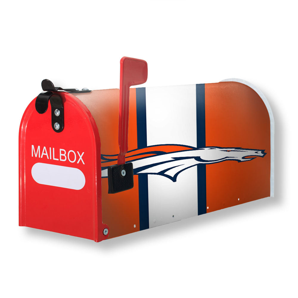 Denver Broncos Logo 2 Magnetic Mailbox Cover - 18.0" x 21.0"