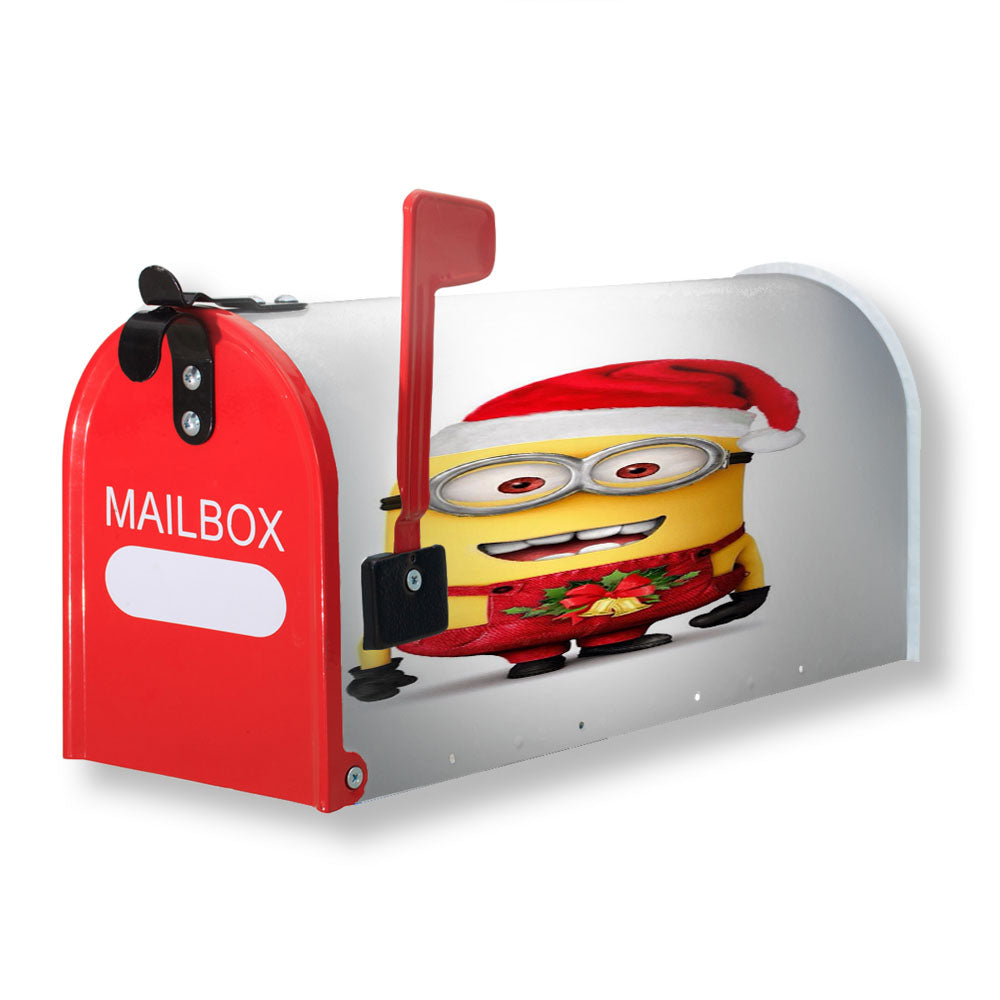 Despicable Me Minion Christmas Magnetic Mailbox Cover - 18.0" x 21.0"