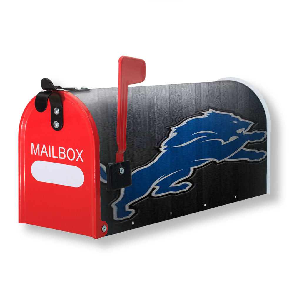 Detroit Lions Logo Magnetic Mailbox Cover - 18.0" x 21.0"