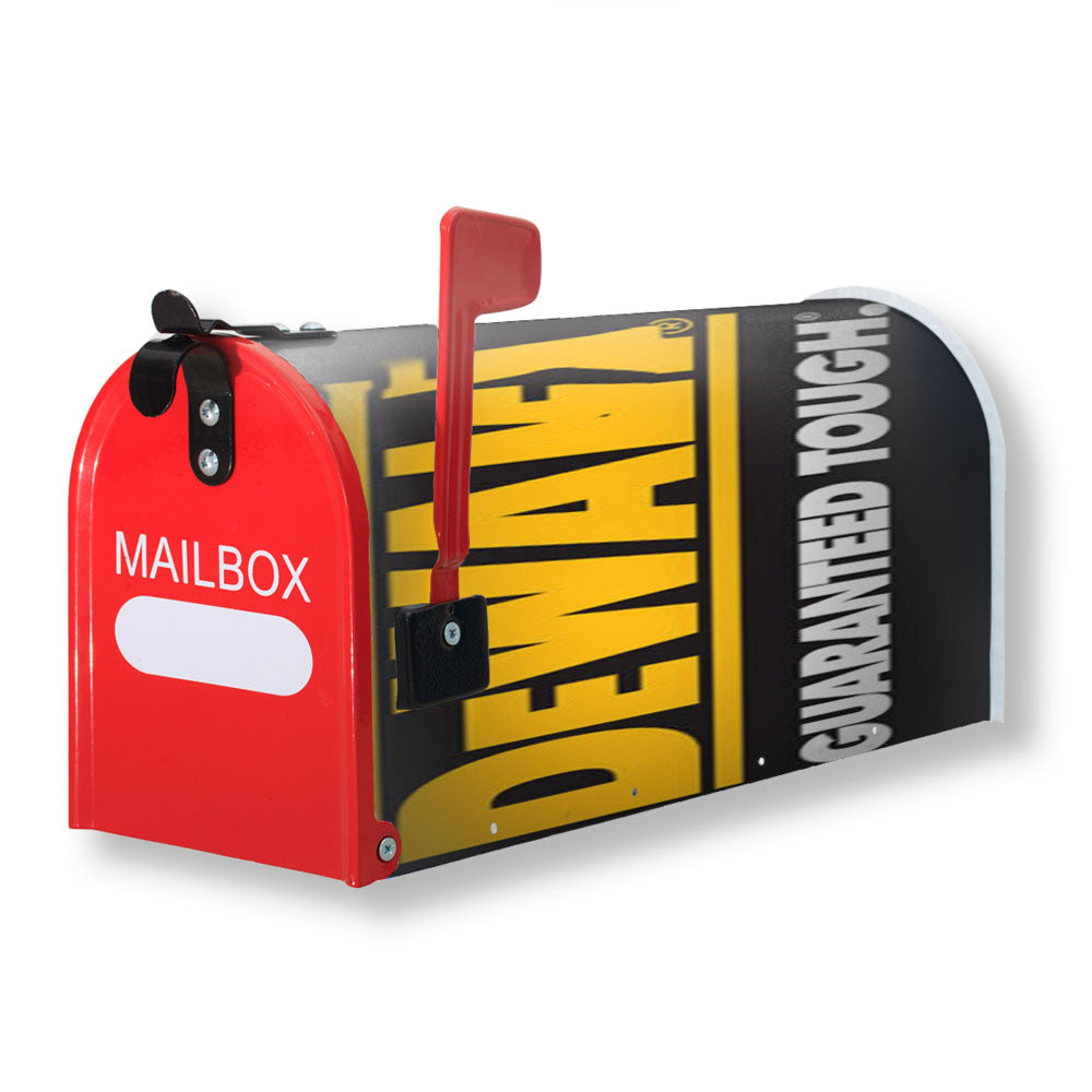 Dewalt Guaranteed Tough Logo Magnetic Mailbox Cover - 18.0" x 21.0"
