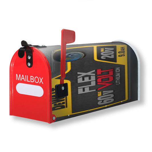 Dewalt Lithium Ion Magic Magnetic Mailbox Cover 18" x 21" Outdoor Decor