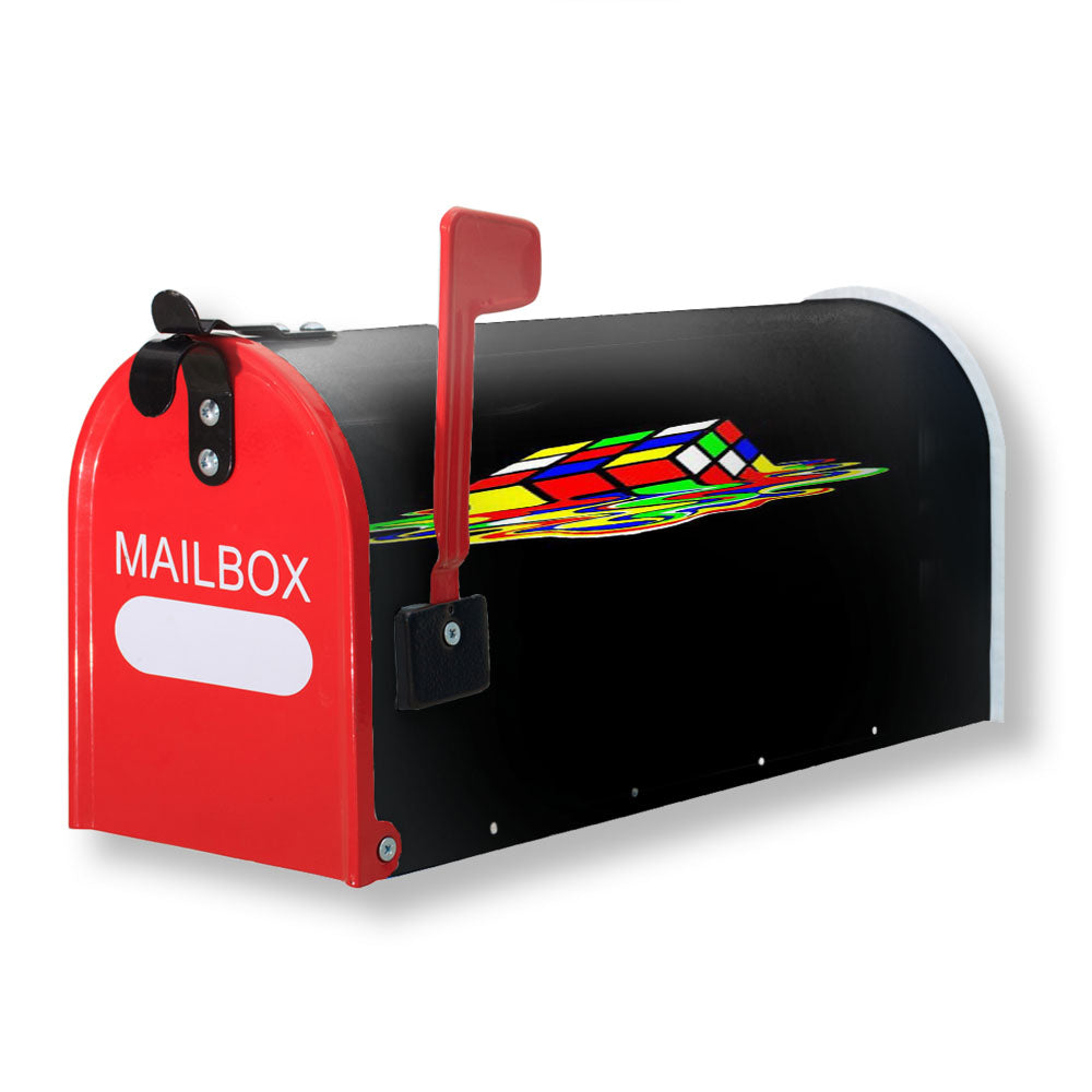 Did Sheldon Cooper The Big Bang Theory Cubo Rubik Magnetic Mailbox Cover - 18.0" x 21.0"
