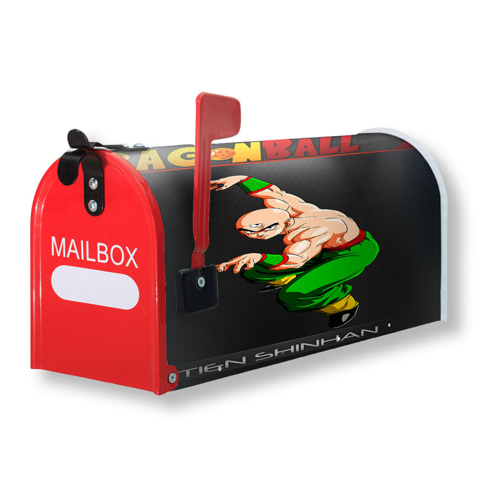 Dragon Ball Z Tien Shinhan Magnetic Mailbox Cover - 18.0" x 21.0"