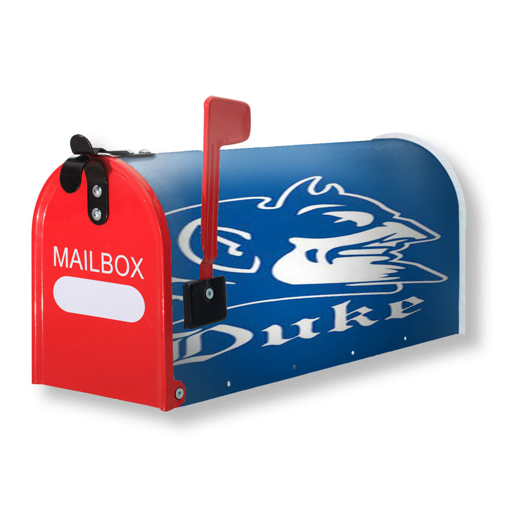 Duke Basic Logo With Old English Lettering Magnetic Mailbox Cover - 18.0" x 21.0"
