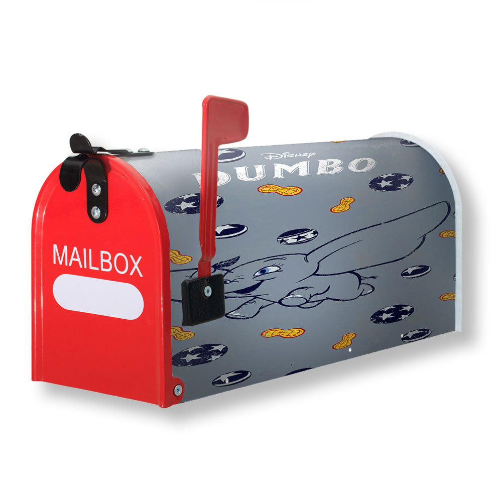 Dumbo And Peanuts Sticker Magnetic Mailbox Cover - 18.0" x 21.0"