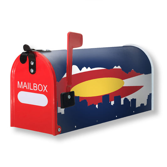 Flag Of Colorado Magnetic Mailbox Cover 18" x 21" Outdoor Decor