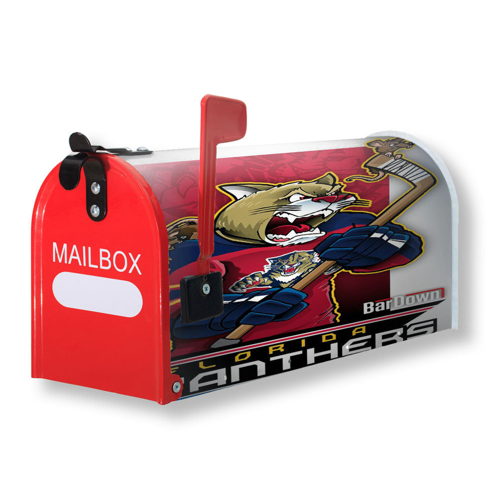 Florida Panthers Hockey Magnetic Mailbox Cover - 18.0" x 21.0"