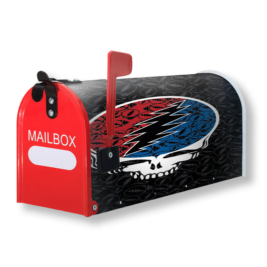 Grateful Dead Face Magnetic Mailbox Cover 18" x 21" Outdoor Decor