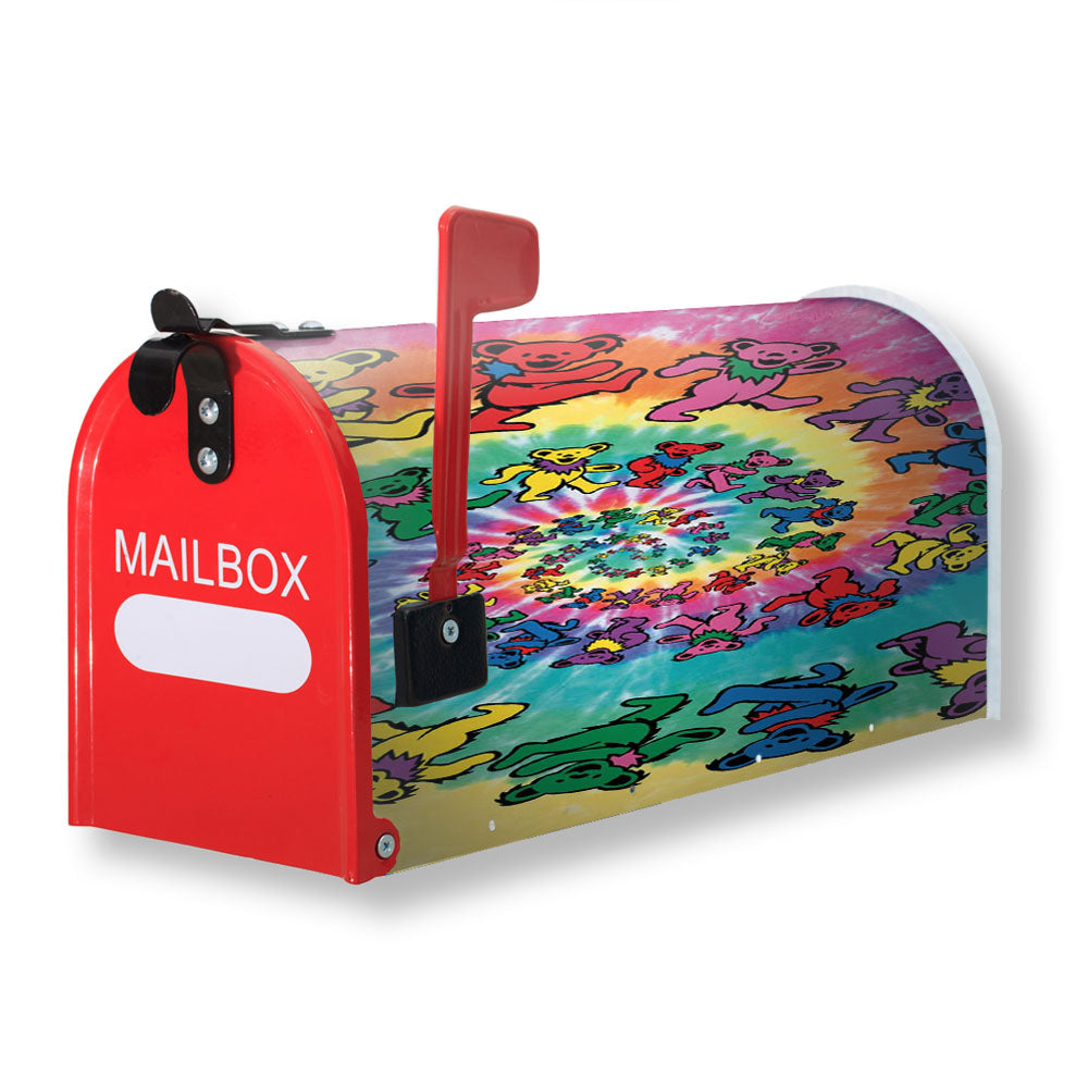 Grateful Dead Tapestry Tie Dye Magnetic Mailbox Cover - 18.0" x 21.0"