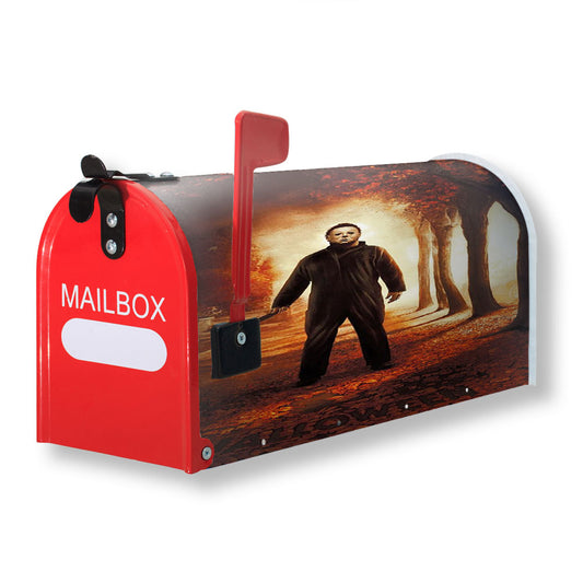 Halloween 2018 Killer Wallpaper Magnetic Mailbox Cover 18" x 21" Outdoor Decor