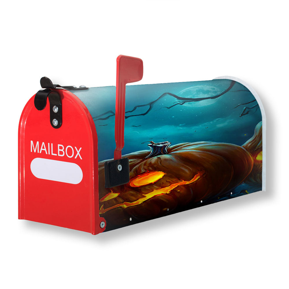Halloween Night Pumpkins Magnetic Mailbox Cover - 18.0" x 21.0"