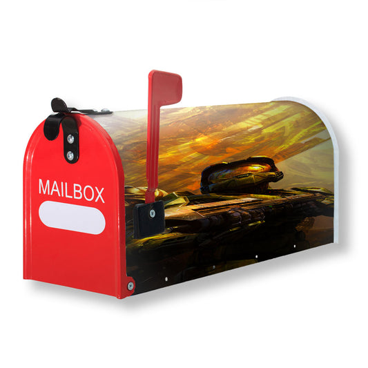 Halo Space Marine Magnetic Mailbox Cover 18" x 21" Outdoor Decor