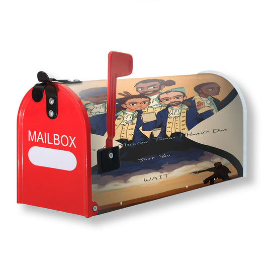 Hamilton Musical Theres A Million Thing I Haven'T Done Magnetic Mailbox Cover 18" x 21" Outdoor Decor