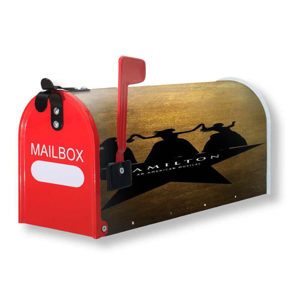 Hamilton Schuyler Sisters Musical Magnetic Mailbox Cover - 18.0" x 21.0"