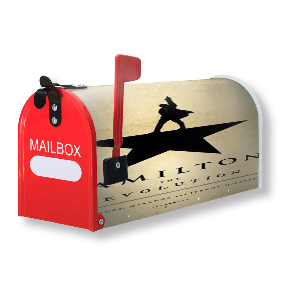 Hamilton The Revolution Book Cover Magnetic Mailbox Cover - 18.0" x 21.0"