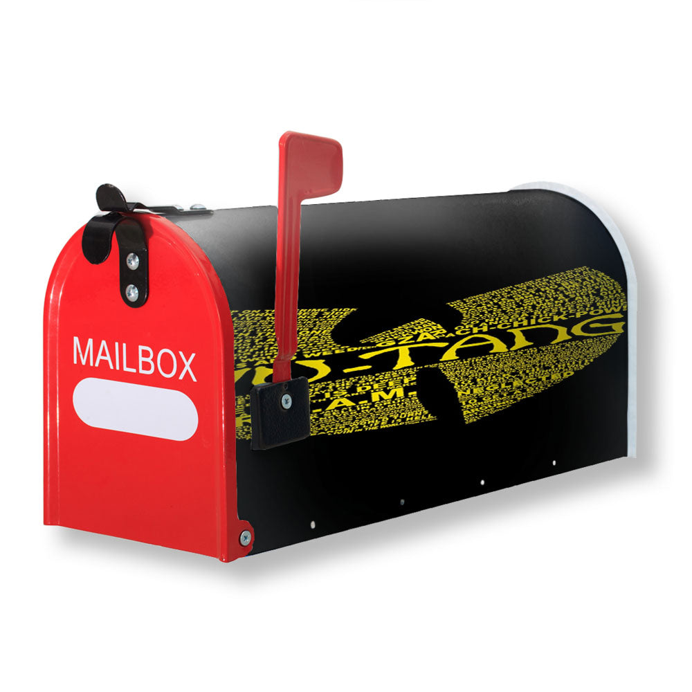 Hip Hop Rap Wu Tang Clan Magnetic Mailbox Cover - 18.0" x 21.0"