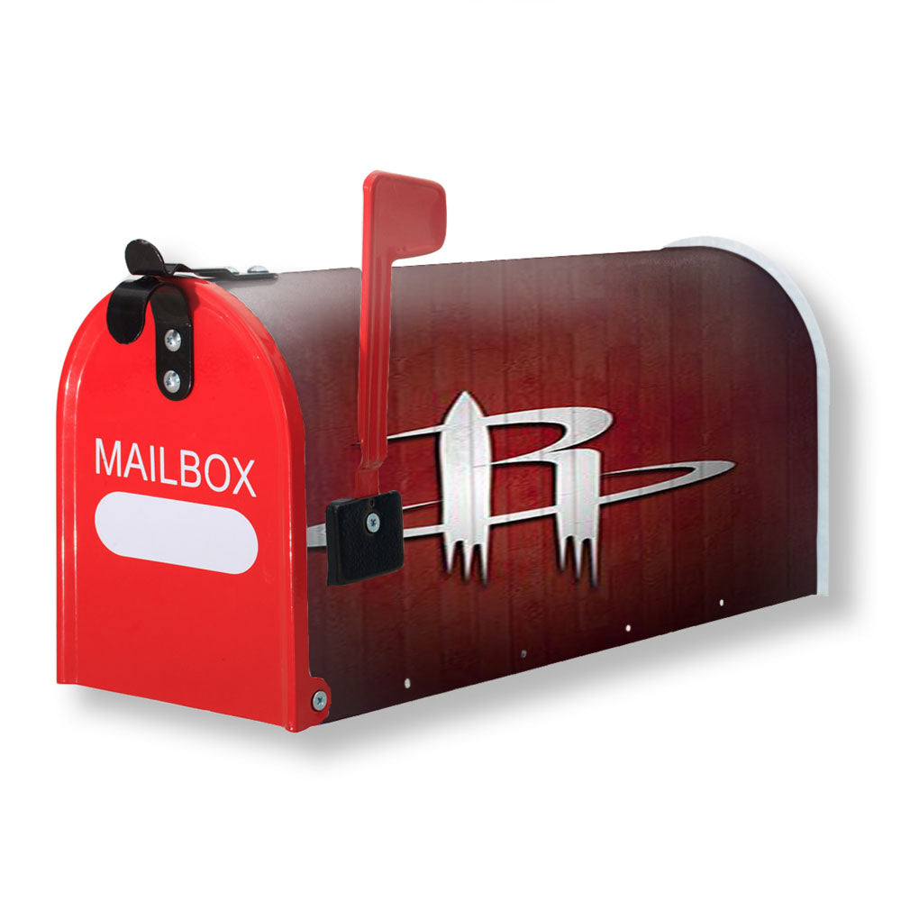 Houston Rockets Magnetic Mailbox Cover - 18.0" x 21.0"