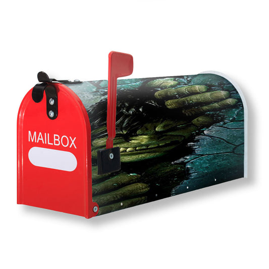 Hulk Broken Building Wall Magnetic Mailbox Cover 18" x 21" Outdoor Decor