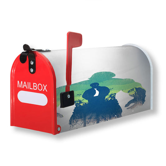Hulk Minimalist Magnetic Mailbox Cover 18" x 21" Outdoor Decor