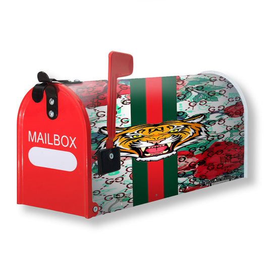 Hypebeast Tiger Wallpapers Magnetic Mailbox Cover 18" x 21" Outdoor Decor