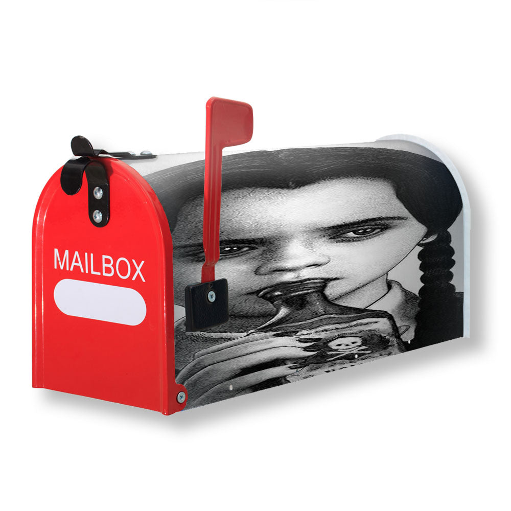 I Hate Everything Wednesday Addams Magnetic Mailbox Cover - 18.0" x 21.0"