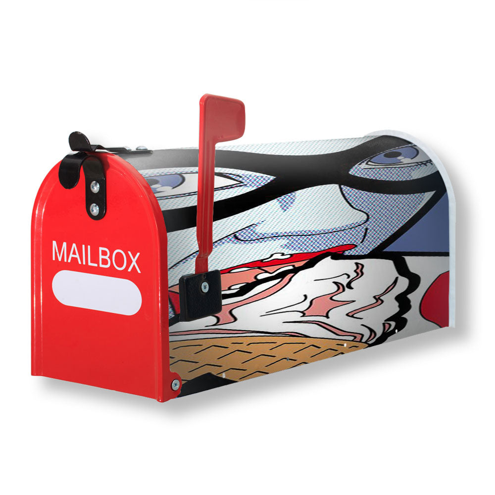 Ice Cream Harley Quinn The Secret Life Of Heroes Magnetic Mailbox Cover - 18.0" x 21.0"