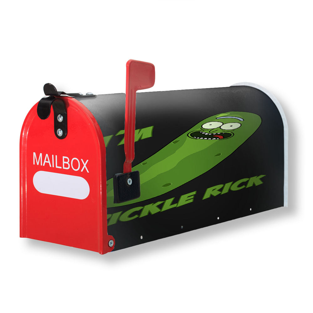 Im Pickle Rick Magnetic Mailbox Cover - 18.0" x 21.0"