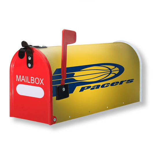 Indiana Pacers Magnetic Mailbox Cover 18" x 21" Outdoor Decor