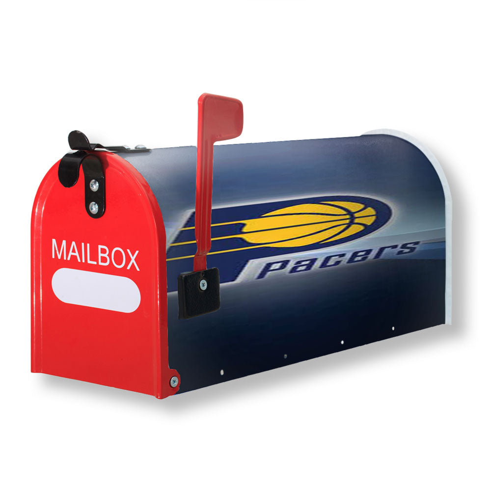 Indy Pacers Logo Texture Magnetic Mailbox Cover - 18.0" x 21.0"