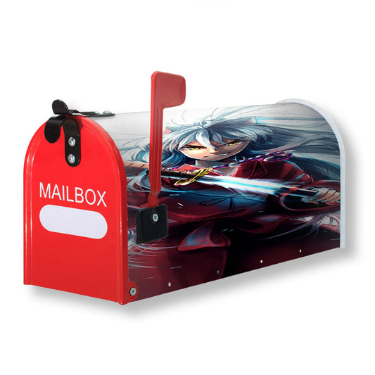 Inuyasha Anime Boy Magnetic Mailbox Cover - 18.0" x 21.0"