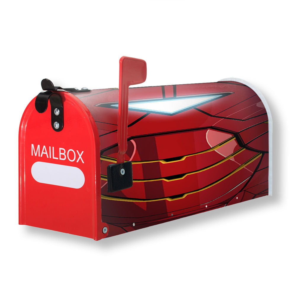 Iron Man Body Wallpaper Magnetic Mailbox Cover - 18.0" x 21.0"