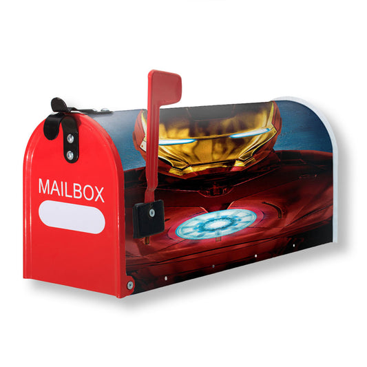 Iron Man Custom Magnetic Mailbox Cover 18" x 21" Outdoor Decor