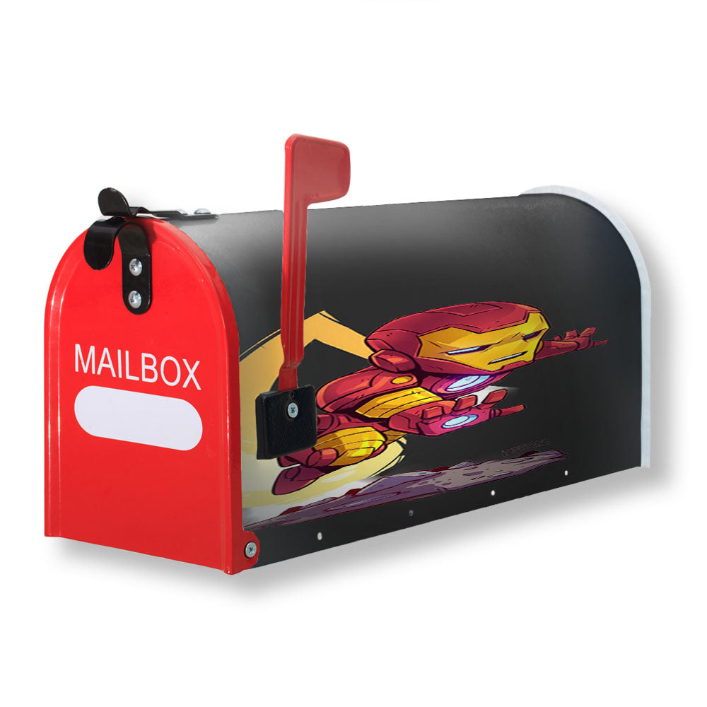Iron Man Hd Wallpaperr Magnetic Mailbox Cover - 18.0" x 21.0"