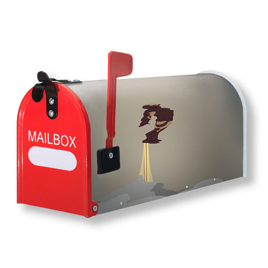 Iron Man Wallpaper Magnetic Mailbox Cover 18" x 21" Outdoor Decor
